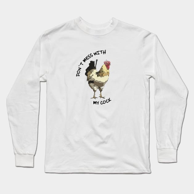 rooster Long Sleeve T-Shirt by ElArrogante